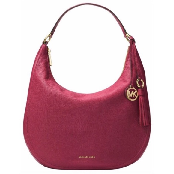 SOLD 🆕 Michael Kors Pebble Leather Lydia Shoulder Bag - Picture 2 of 14